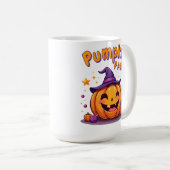Cute halloween pumpkin party mug コーヒーマグカップ (正面右)