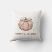 Cute Halloween Pumpkin with bow クッション (裏面)