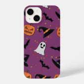 Cute Halloween Seamless Pattern  iPhoneケース (裏面)