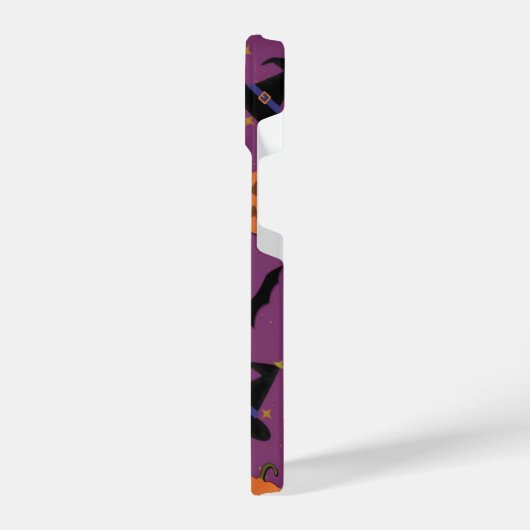 Cute Halloween Seamless Pattern  iPhoneケース (左側面)