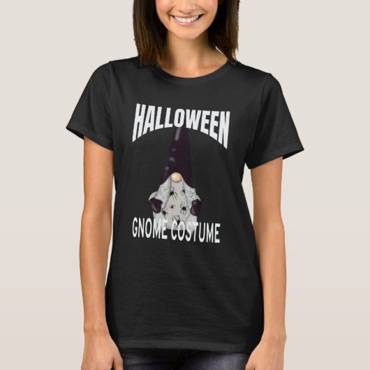 Cute Halloween Spider Gnome Costume Tシャツ (正面)