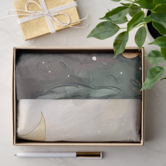 Cute Halloween Spider Illustration Decoupage 薄葉紙 (ギフト)