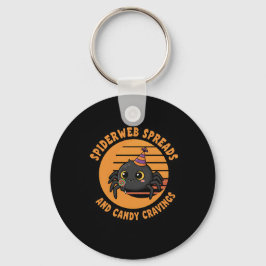 Cute Halloween Spider Keychain for Halloween キーホルダー