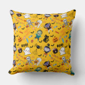 Cute Halloween Throw Pillow クッション (正面)