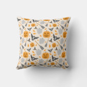 Cute Halloween Throw Pillow クッション (裏面)
