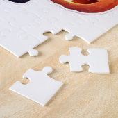 Cute Halloween Witch Puzzle – Little Girl with Pum ジグソーパズル (側面)