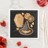 CUTE HALLOWEEN WITCHES HAT COFFIN SPIDER WEBS (インサイチュ)