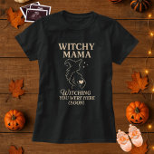 Cute Halloween Witchy Mama  Pregant Wish  Tシャツ