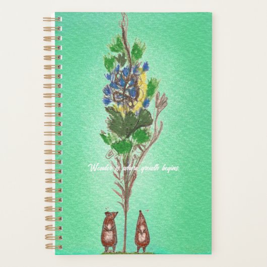 cute hamster プランナー手帳 (正面)