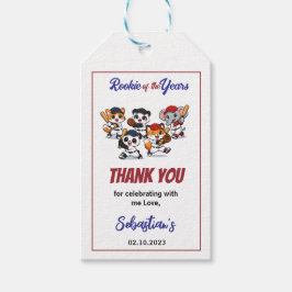 Cute Hamster Birthday Party | Kids Animal ギフトタグ