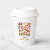 Cute Hamster Birthday Party | Kids Hamster 紙コップ (正面)