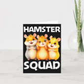 Cute Hamster Design For Men Women Kids Dwarf Hamst カード (正面)