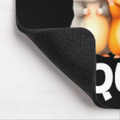 Cute Hamster Design For Men Women Kids Dwarf Hamst マウスパッド (コーナー)