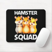 Cute Hamster Design For Men Women Kids Dwarf Hamst マウスパッド (マウス)