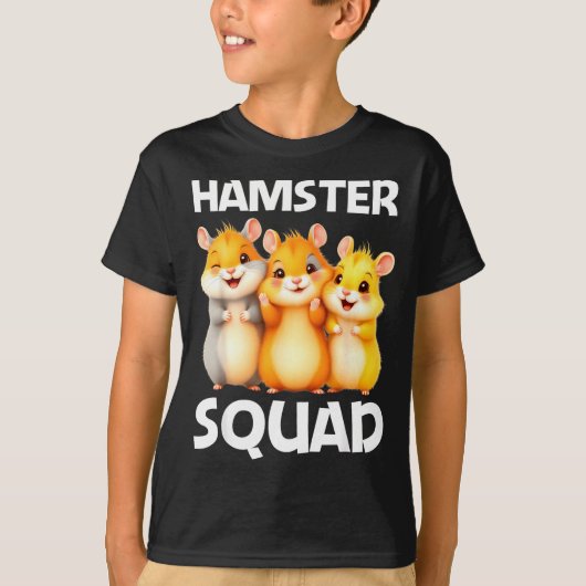 Cute Hamster Design For Men Women Kids Dwarf Hamst Tシャツ (正面)