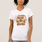 Cute Hamster Lover Funny Snack Hamster Design Tシャツ (正面)