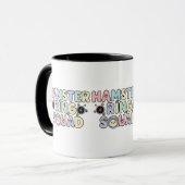 Cute Hamster Ring Squad Pastel Design マグカップ (正面左)