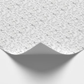 Cute Hand-Drawn Cat Doodles ラッピングペーパー (角)