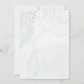 Cute Hand Drawn Elephant Little Peanut Baby Shower 招待状 (裏面)