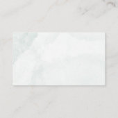 Cute Hand Drawn Elephant Little Peanut Thank You エンクロージャーカード (裏面)