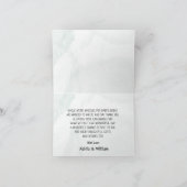 Cute Hand Drawn Elephant Little Peanut Thank You サンキューカード (内部)