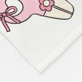 Cute hand drawn illustrations for kids Nursery フリースブランケット (角)