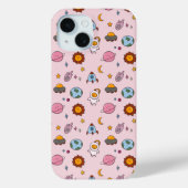 Cute Hand-drawn Little Planet Case-Mate iPhoneケース (裏面)