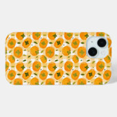 Cute Hand-Drawn Persimmons Seamless Pattern Case-Mate iPhoneケース (裏面 (横))