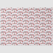 Cute Happy Birthday ladybug theme 薄葉紙 (正面)