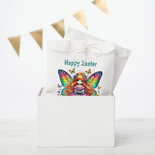 Cute Happy Easter fairy フェイバーバッグ (パーティー)