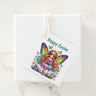 Cute Happy Easter Fairy Customizable フェイバータグ