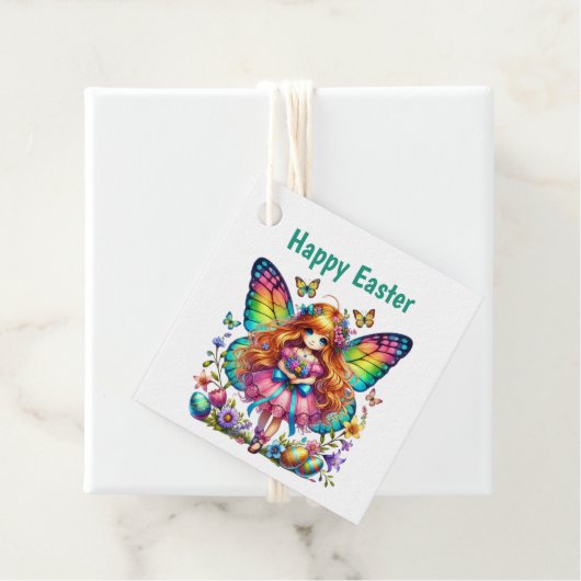 Cute Happy Easter Fairy Customizable フェイバータグ (インサイチュ)