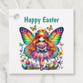 Cute Happy Easter Fairy Customizable フェイバータグ (正面)
