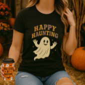 Cute Happy Haunting Ghost Halloween Tシャツ