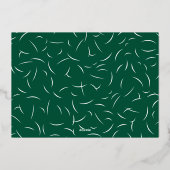 Cute Happy Howlidays Pet Christmas Card 箔シーズンカード (裏面)