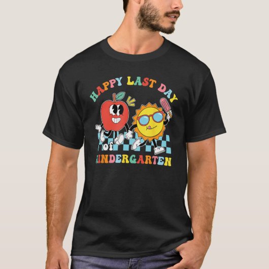 Cute Happy Last Day Of Kindergarten Teacher Kids G Tシャツ (正面)