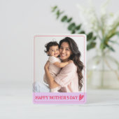 Cute Happy Mother’s Day Purple & Red Photo   (スタンド正面)