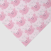 Cute Happy Pink Crab Pattern 薄葉紙 (詳細)