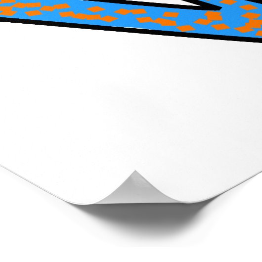 Cute Happy Wednesday Week Greeting Text Expression ポスター (角)