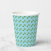 Cute Hatching Dino Baby Shower Paper Cups  紙コップ (裏面)