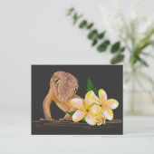 Cute Hawaii Gecko  ポストカード (スタンド正面)