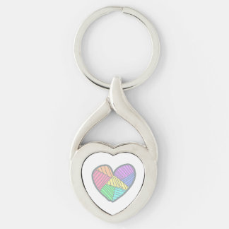 Cute heart key chain キーホルダー