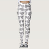Cute Heart Leggings レギンス (正面)