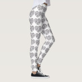 Cute Heart Leggings レギンス (右)