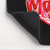 Cute Heart Mama Valentines Day Mom Wife  マウスパッド (コーナー)