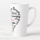 Cute Heart Mimi カフェラテマグ (右)