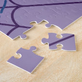 Cute Heart Spider Web ジグソーパズル (側面)