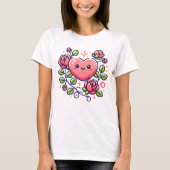Cute Heart Tシャツ (正面)