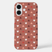 Cute Hearts Pattern – Soft Love Aesthetic  Case-Mate iPhoneケース (裏面)