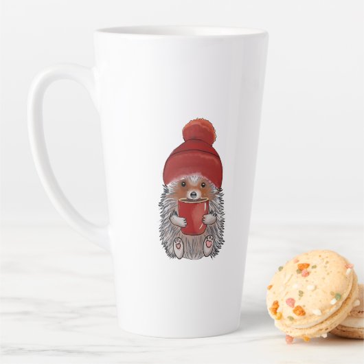 Cute Hedgehog カフェラテマグ (インサイチュ)